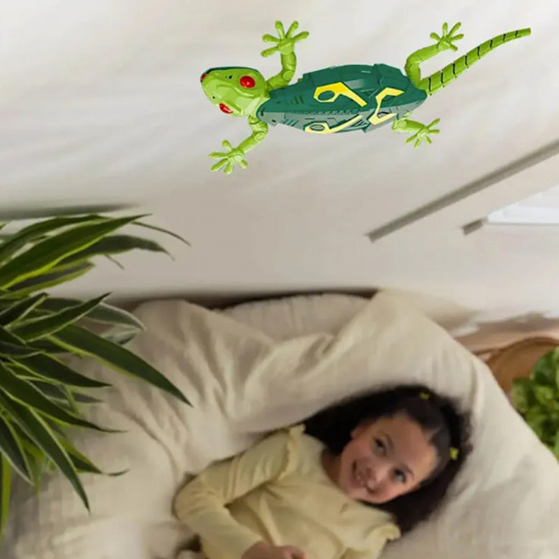 Elektrisches Eidechsenspielzeug mit leuchtenden LED-Augen