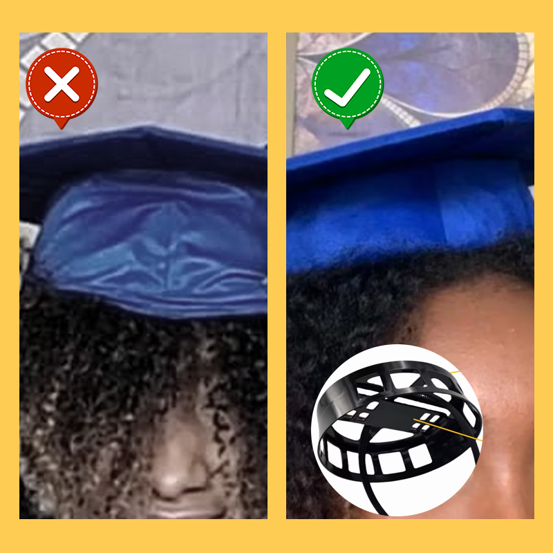 Grad-Cap-Halter