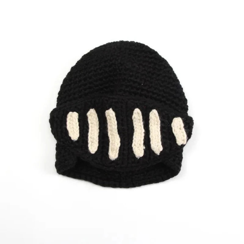 Römischer Ritter Beanie-Mütze aus Strick