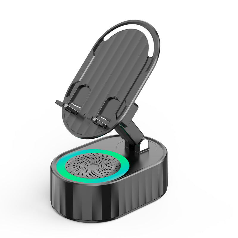 Drahtloser Induktions-Audio-Bluetooth-Lautsprecher 5 in 1 Telefonhalterung