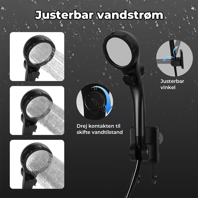 Bærbar genopladelig udendørs campingbruserpumpe