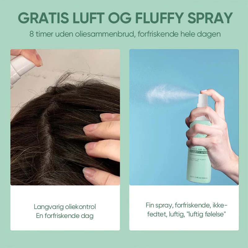 Magisk tør hårspray