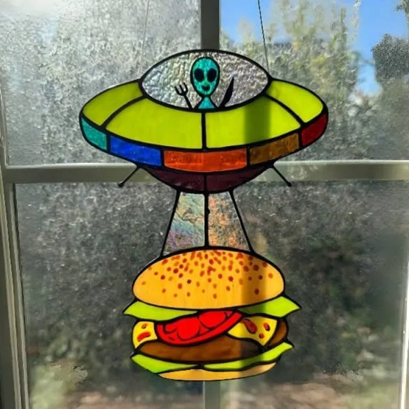 Kreative Fensteranhänger