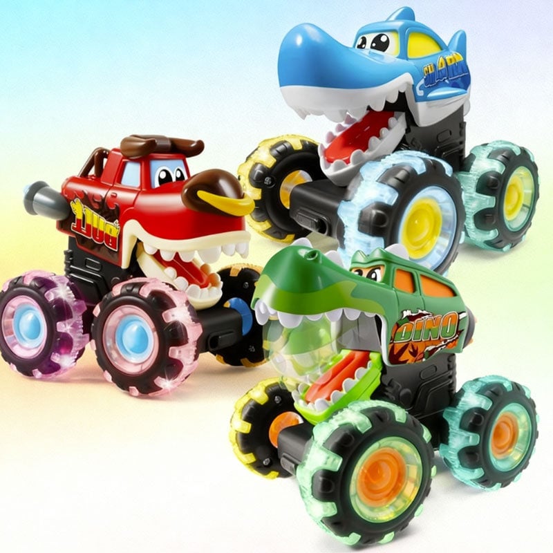 Leuchtendes Monster-Bigfoot-Spielzeugauto