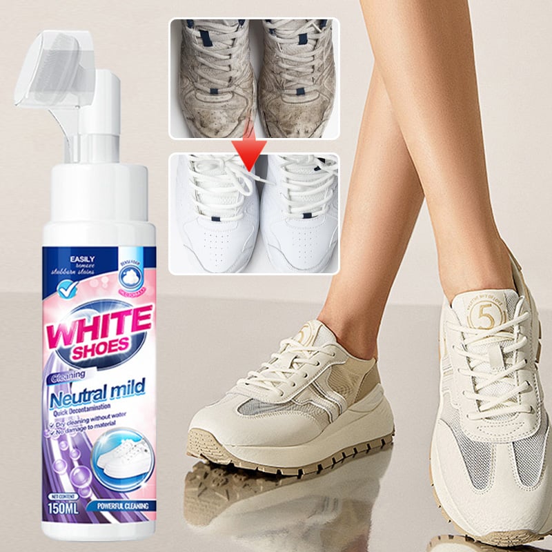 🤍Schaum No-Rinse Reiniger — Hellt & Weißt Schuhe sofort auf