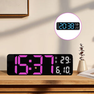 Verbesserte digitale Wanduhr mit großem Display