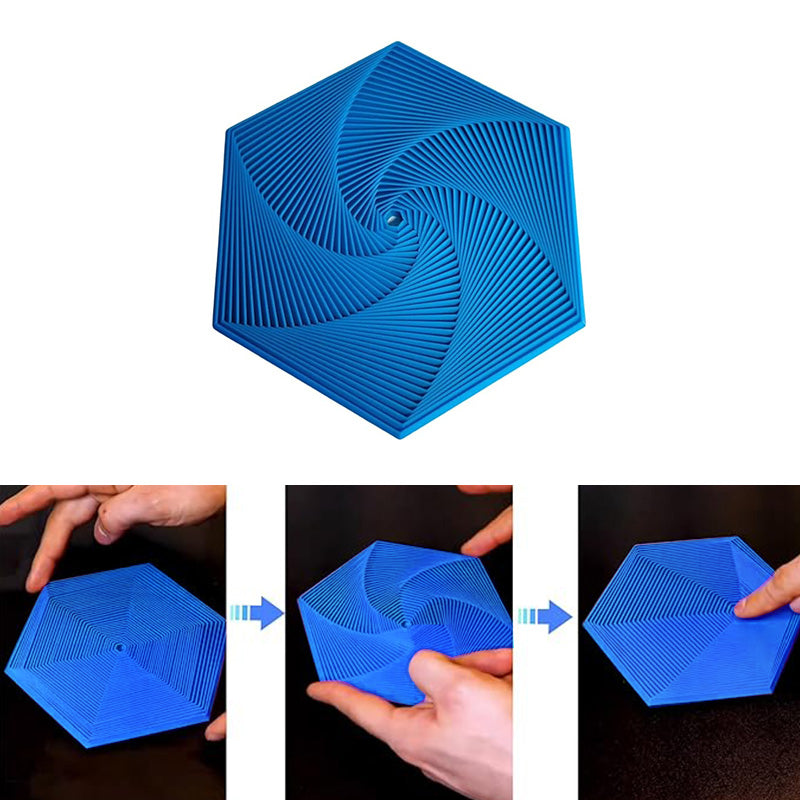 Fractal Fidget sekskant