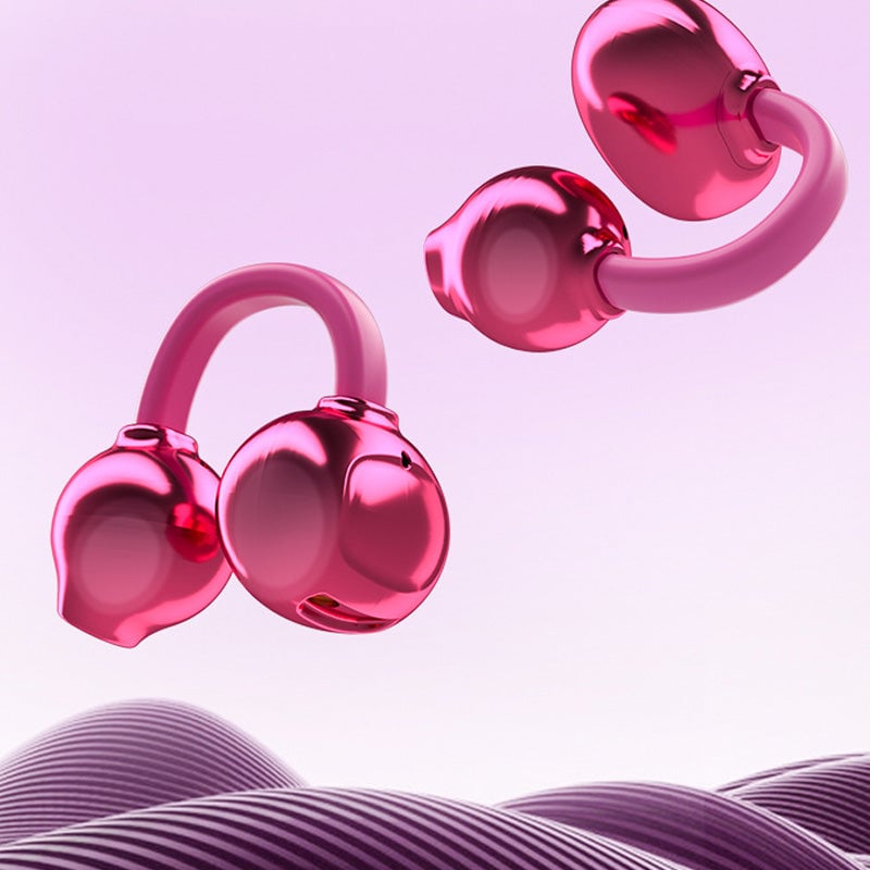 Modische kabellose Clip-On-Kopfhörer