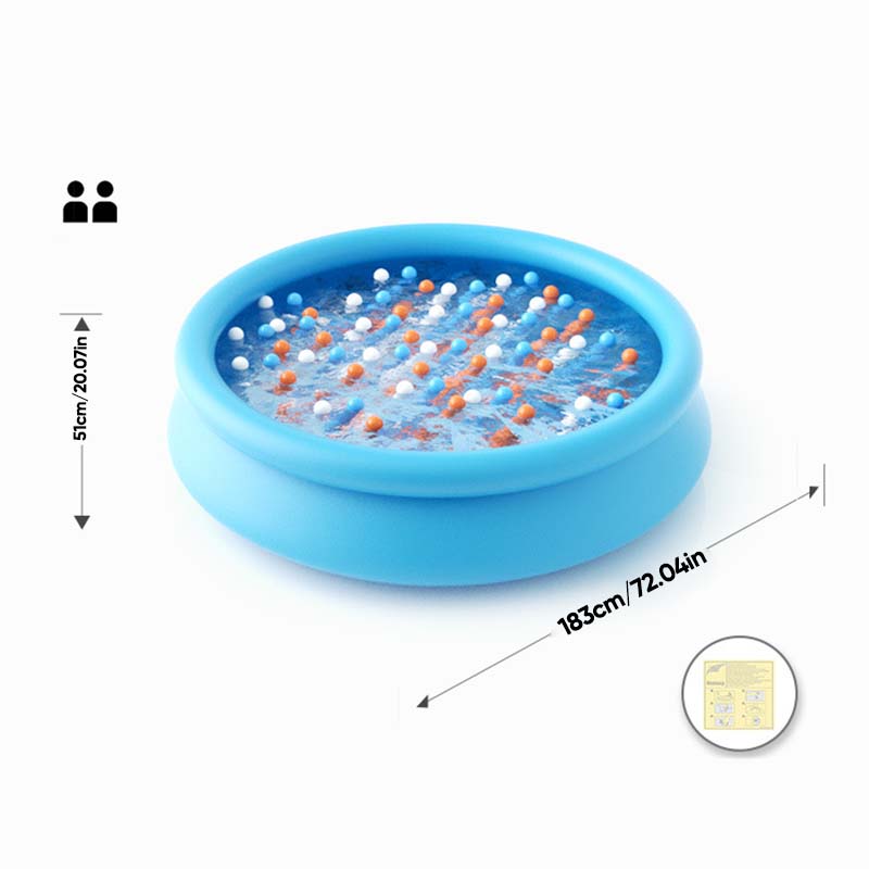 Aufblasbarer Swimmingpool