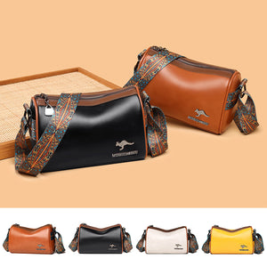 Vielseitige Umhängetasche mit breitem Schultergurt für Damen