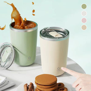 Magnetische Kaffeetasse mit elektrischem Rührwerk