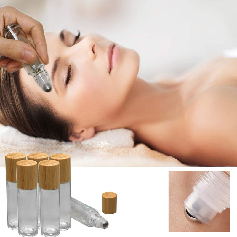 Nachfüllbare Rollerflasche für ätherische Öle (5 Stk.)