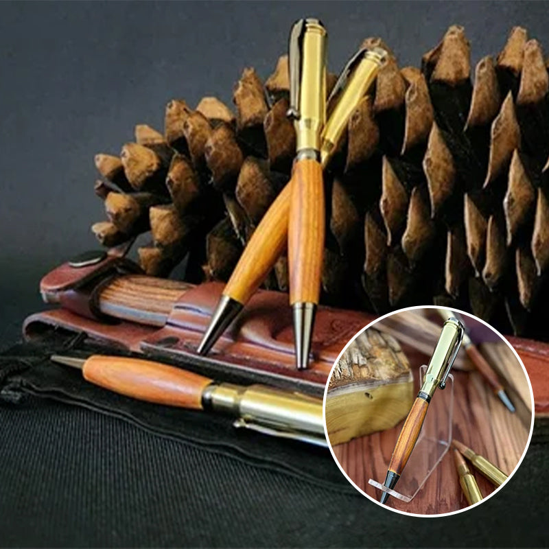 Kreativer Holzkugelschreiber