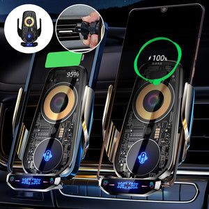 Drahtlose Lade Auto Stummschalt Handy-Navigationshalterung