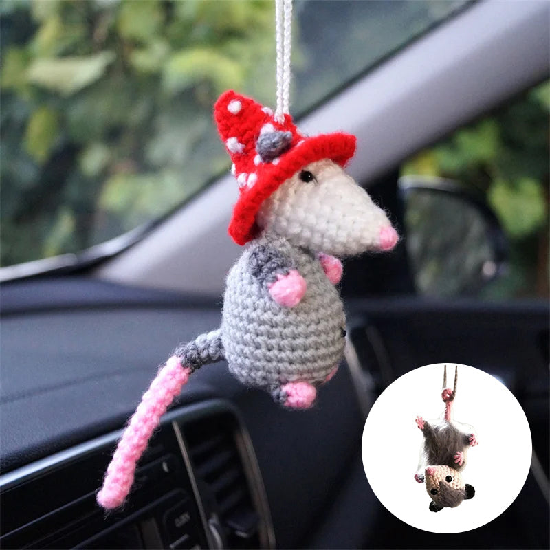 Opossum Bil Charm