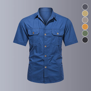 Herren Outdoor Lose Hemd
