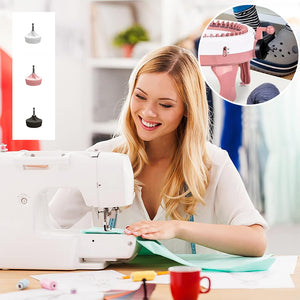 Zeitersparnis beim Stricken – Kurbelgriff-Adapter