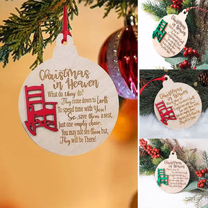 Himmlischer Stuhl Weihnachten Memorial Charme