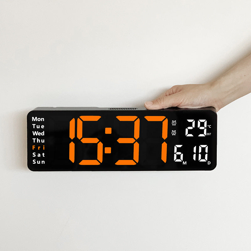 Verbesserte digitale Wanduhr mit großem Display