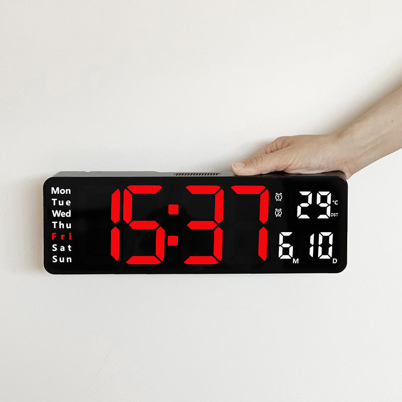 Verbesserte digitale Wanduhr mit großem Display