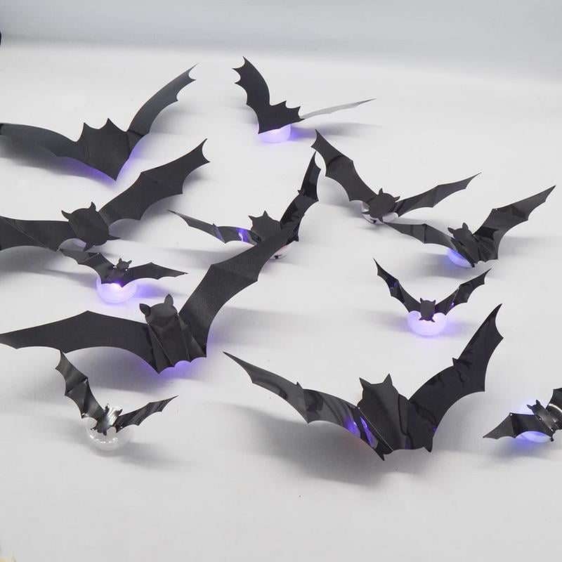 3D-Fledermaus-Design LED-Dekoration