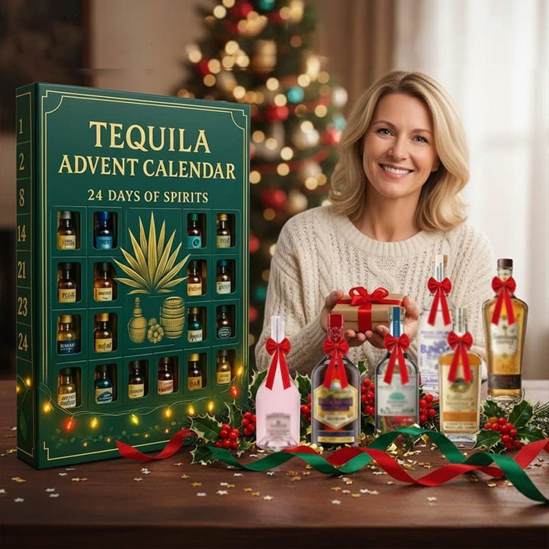 Tequila-Adventskalender-Geschenkbox