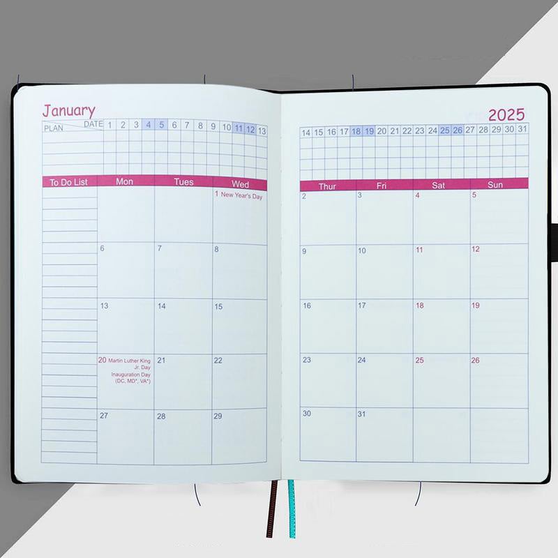 2025 Én Dag Én Side Daglig Planlægger - Din Ultimative Gavekalender