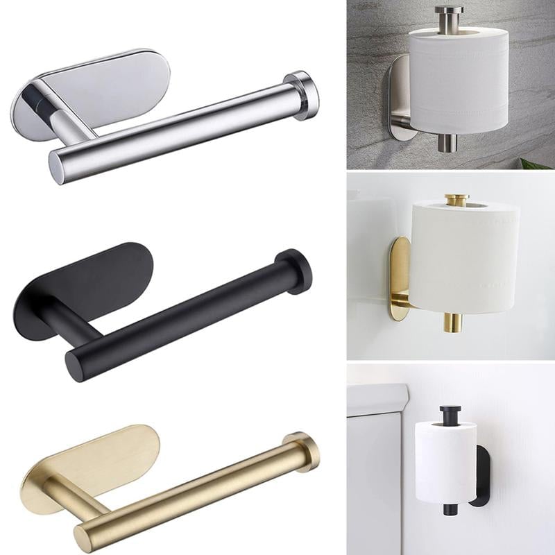 Vægmonteret toiletpapirrulleholder i rustfrit stål