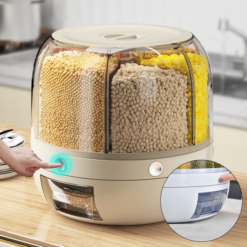 Feuchtigkeitsgeschützter Getreidespender mit Deckel