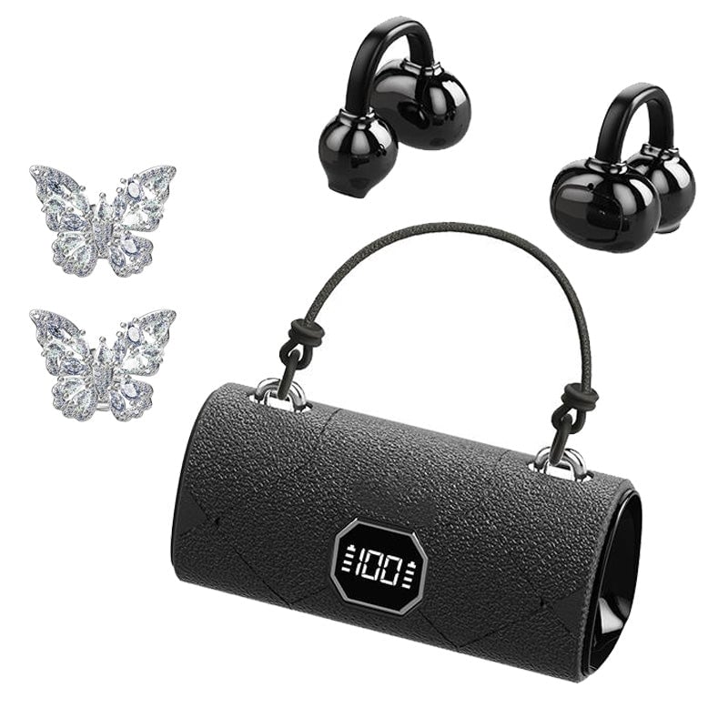 Modische kabellose Clip-On-Kopfhörer