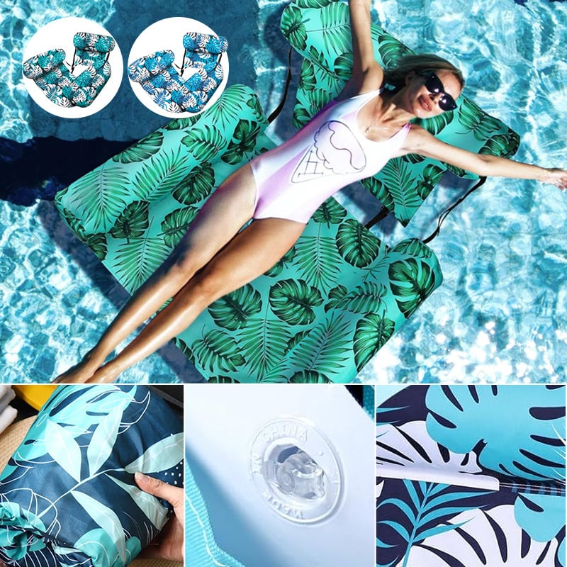 Oppustelige pool lounge stole