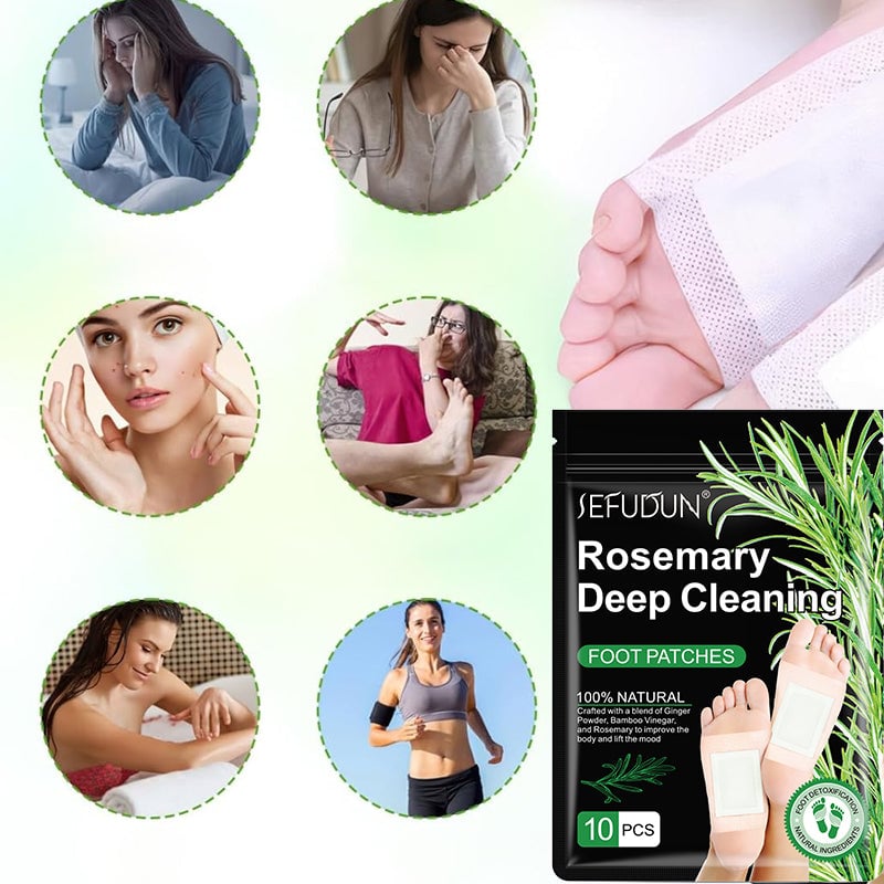 Kräuter-Detox-Fußpolster