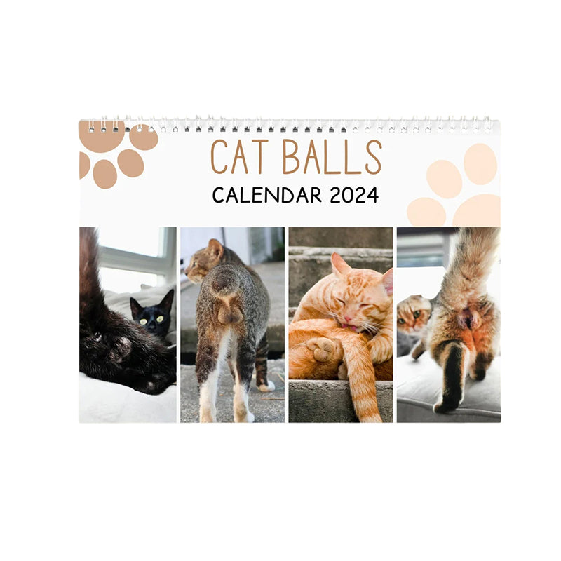 Lustigster Kalender des Jahrhunderts | Lustiger Katzenkalender 2024