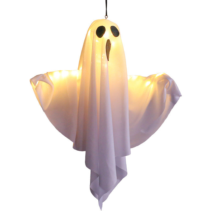 Leuchtender Halloween-Geister-Kronleuchter