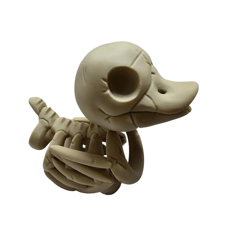Halloween Skelett-Ente Dekoration