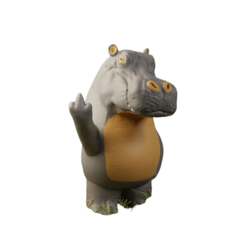 Sjov dyre skrivebords statue