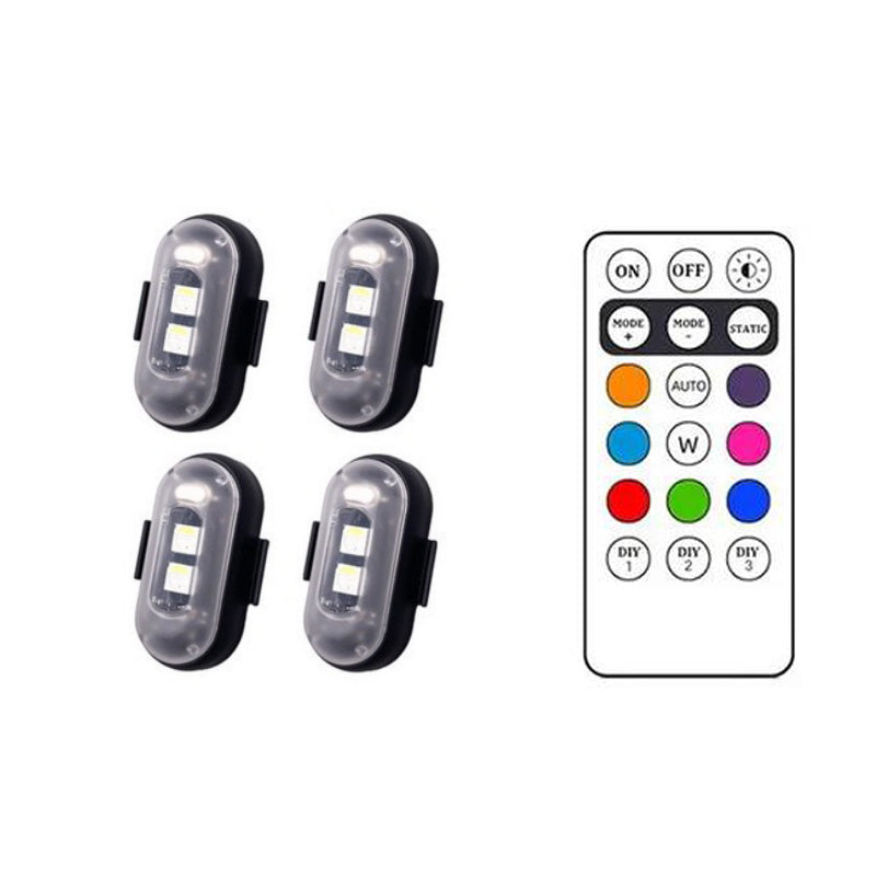 Fjernbetjent stroboskoplys