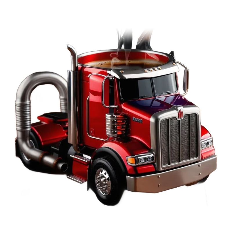 Semi-truck kaffekrus