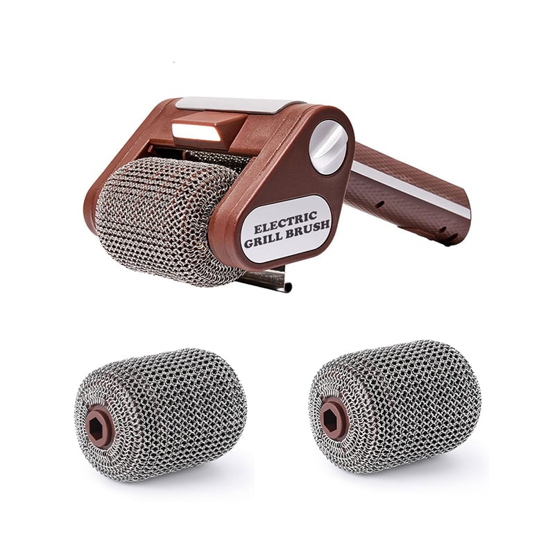 Elektrischer Grillreiniger ohne Borsten