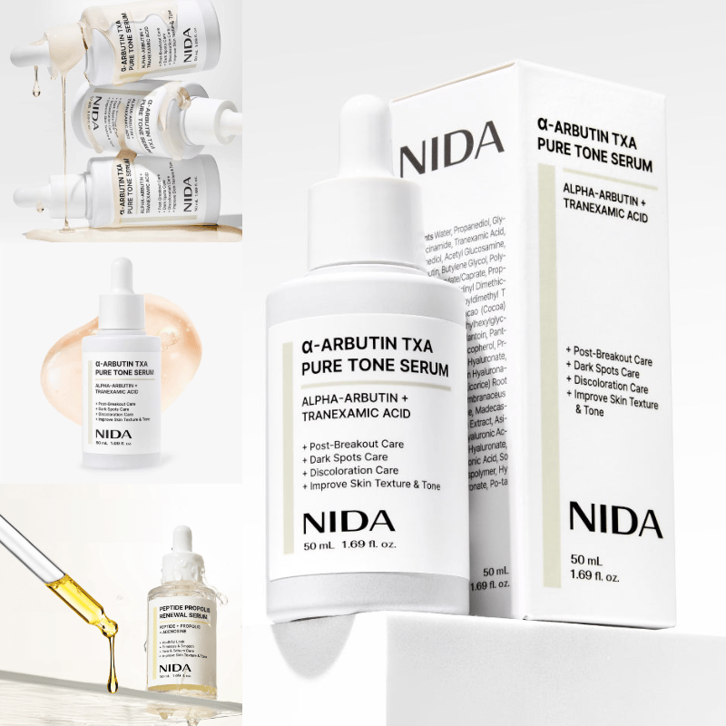 α-Arbutin-TXA-Serum für einen ebenmäßigen Teint