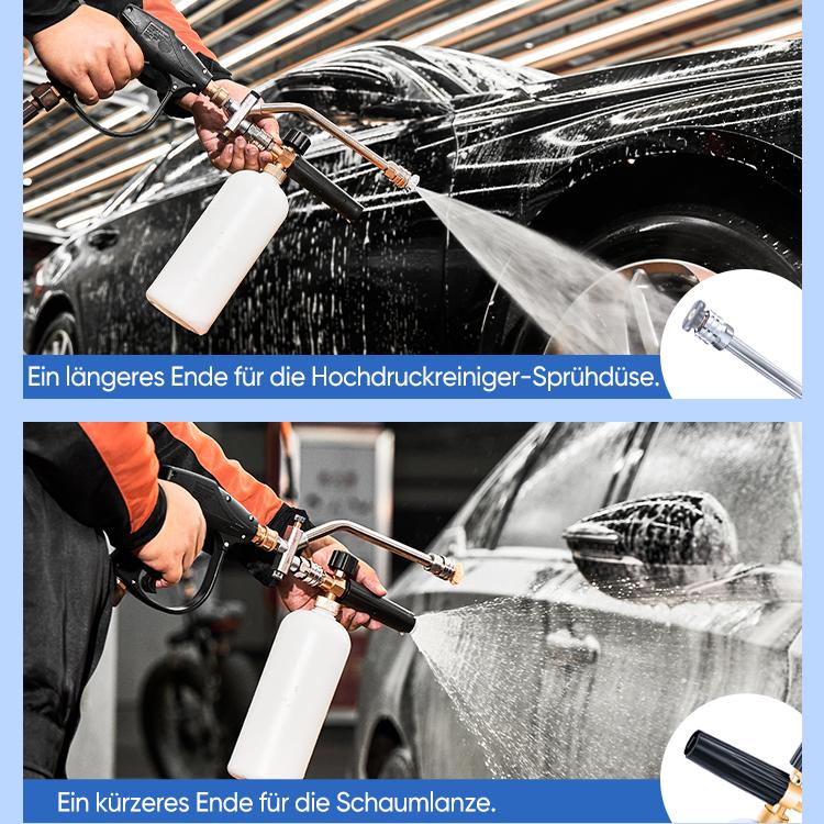 Verbessern Sie Ihr Autowascherlebnis - Doppelanschluss-Schaumkanonen-Zubehör