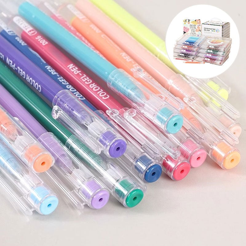 45/72/99 Farben Gelschreiber-Set