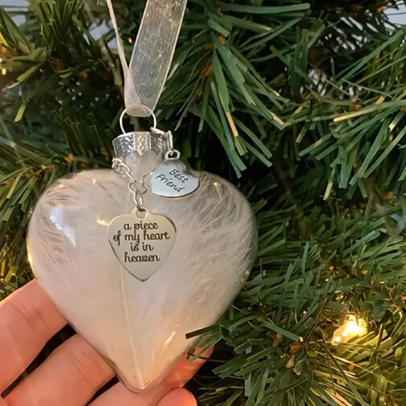 ❤️A Piece of My Heart Is In Heaven❤️ Gedenkornament