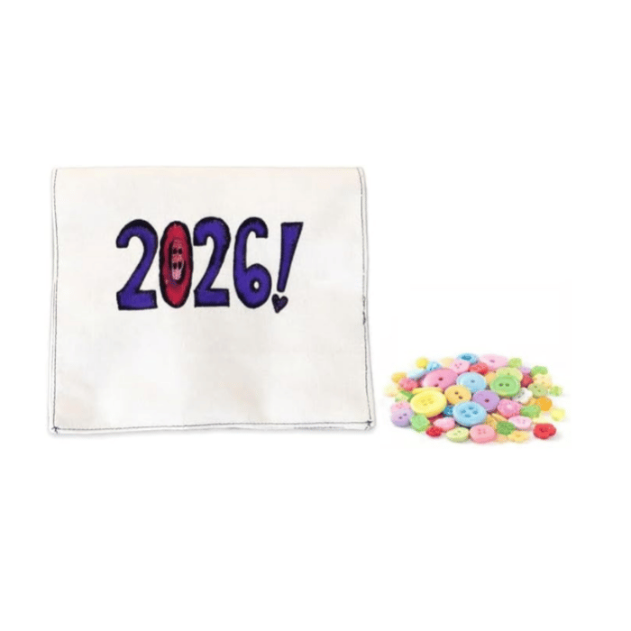 2026 DIY-Knopfkalender-Set