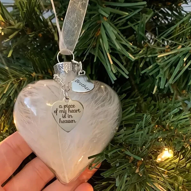 ❤️A Piece of My Heart Is In Heaven❤️ Gedenkornament