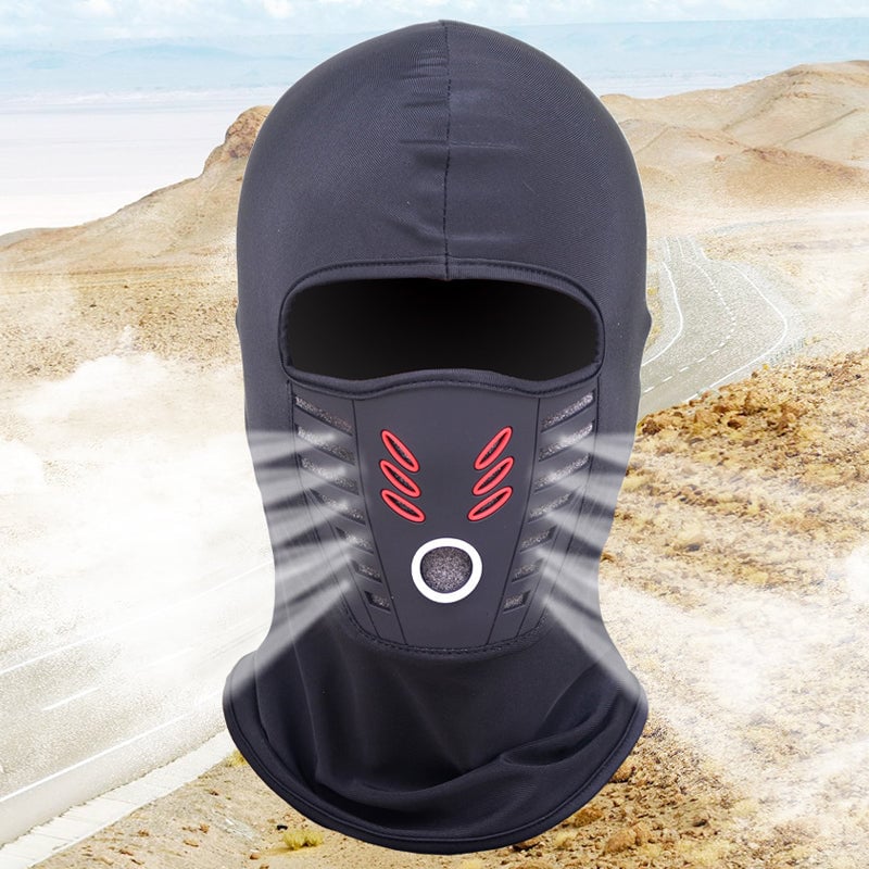 Winterfester, winddichter und wärmender Fleece-Gesichtsmaske für Radfahren und Outdoor-Sportarten