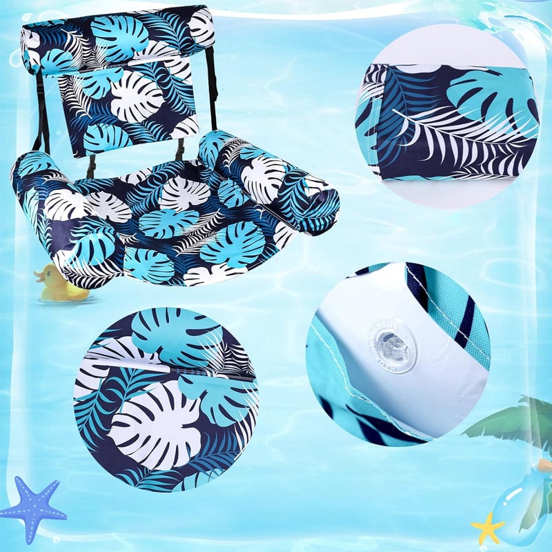 Oppustelige pool lounge stole