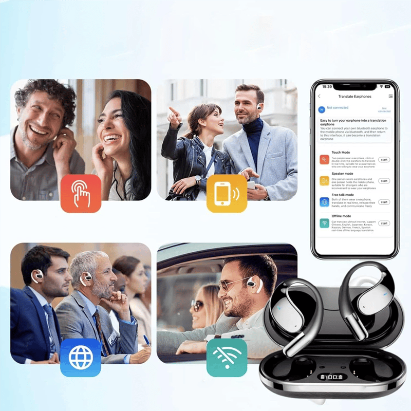 Q39 Bluetooth-Ohrhörer mit KI-Übersetzung