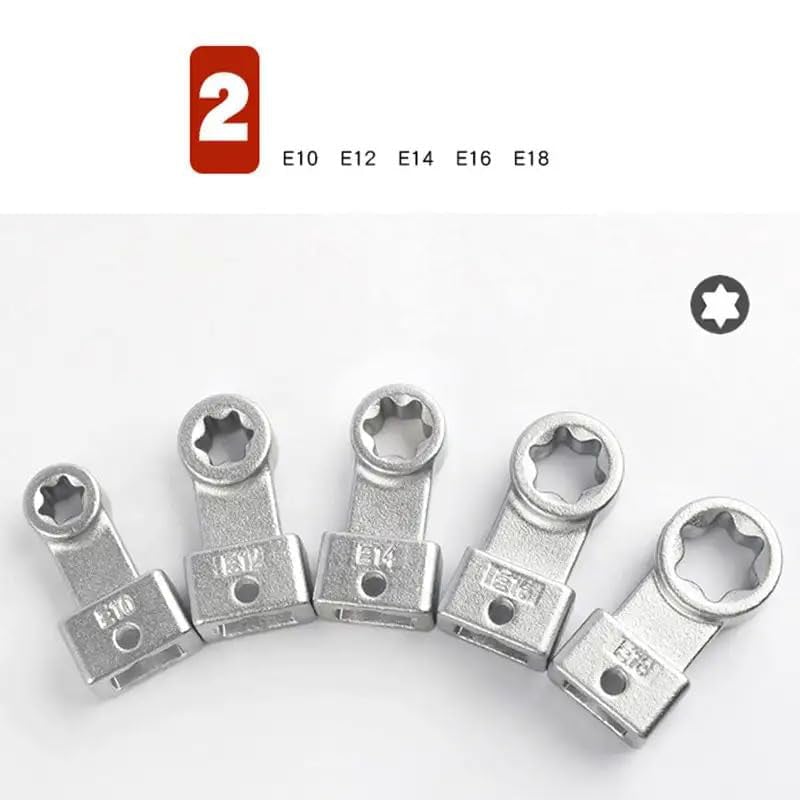 15-teiliger Universal-Werkzeugsatz für Riemenspannrollen
