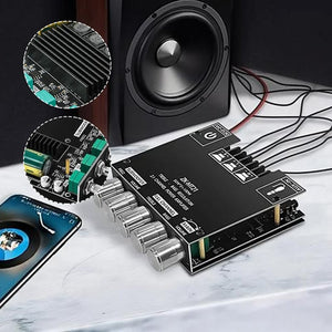 2.1-Kanal-Verstärkermodul mit Audioempfänger